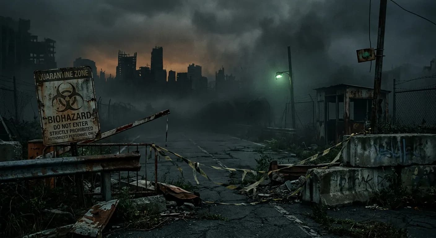 The world you wake up in: DeadZone Core lore key art
